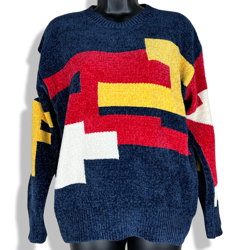 Francis Cabrel Aztec Pattern Sweater